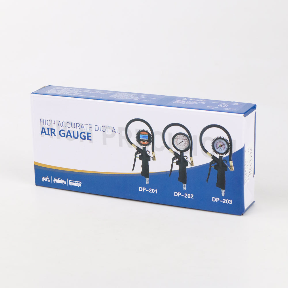 Digital Tire Inflator with Pressure Gauge - 250 PSI LCD Air Chuck