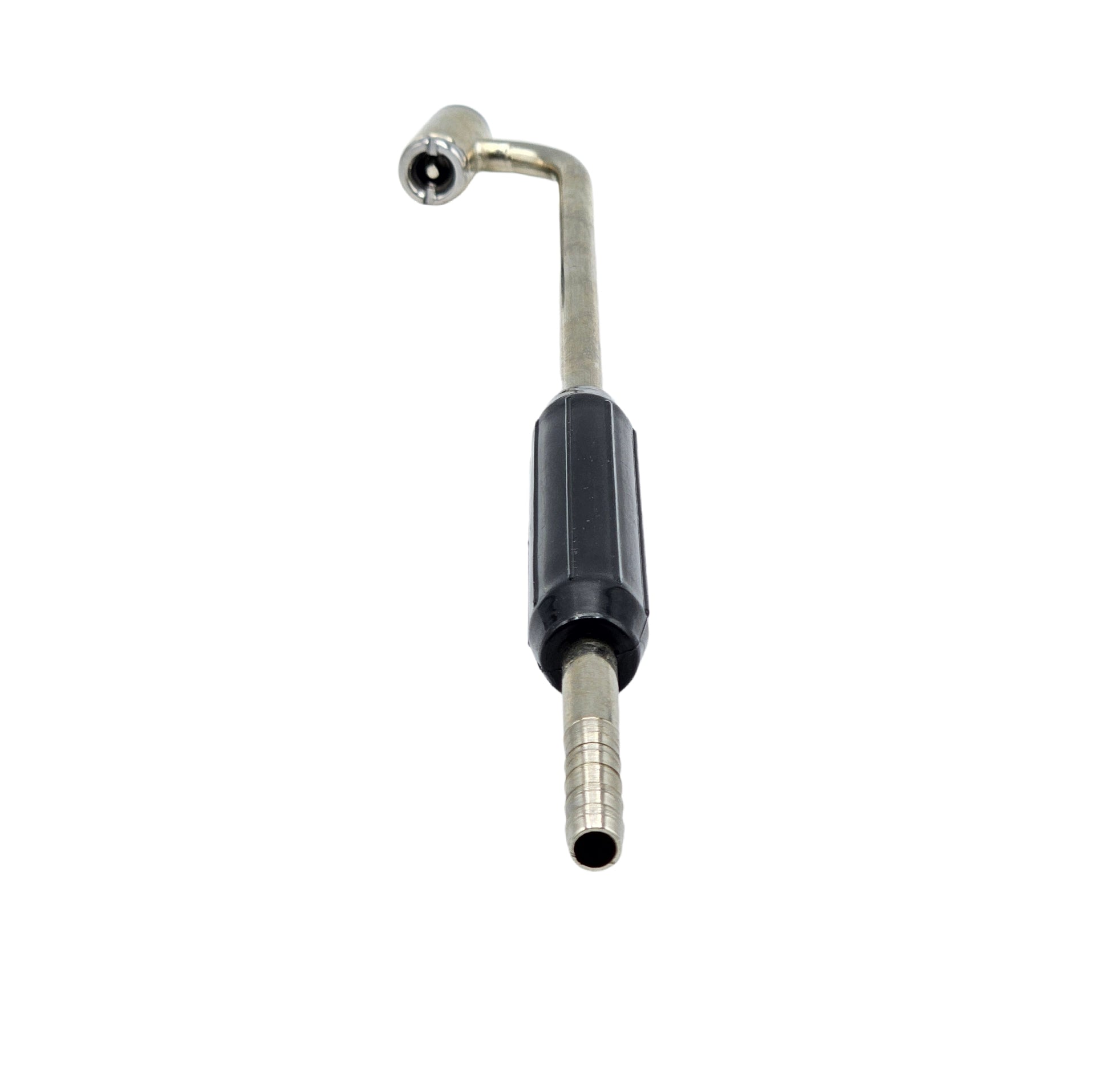 Lock-On Air Tire Inflator Chuck - 1/4" Hose Barb Flexible Hose