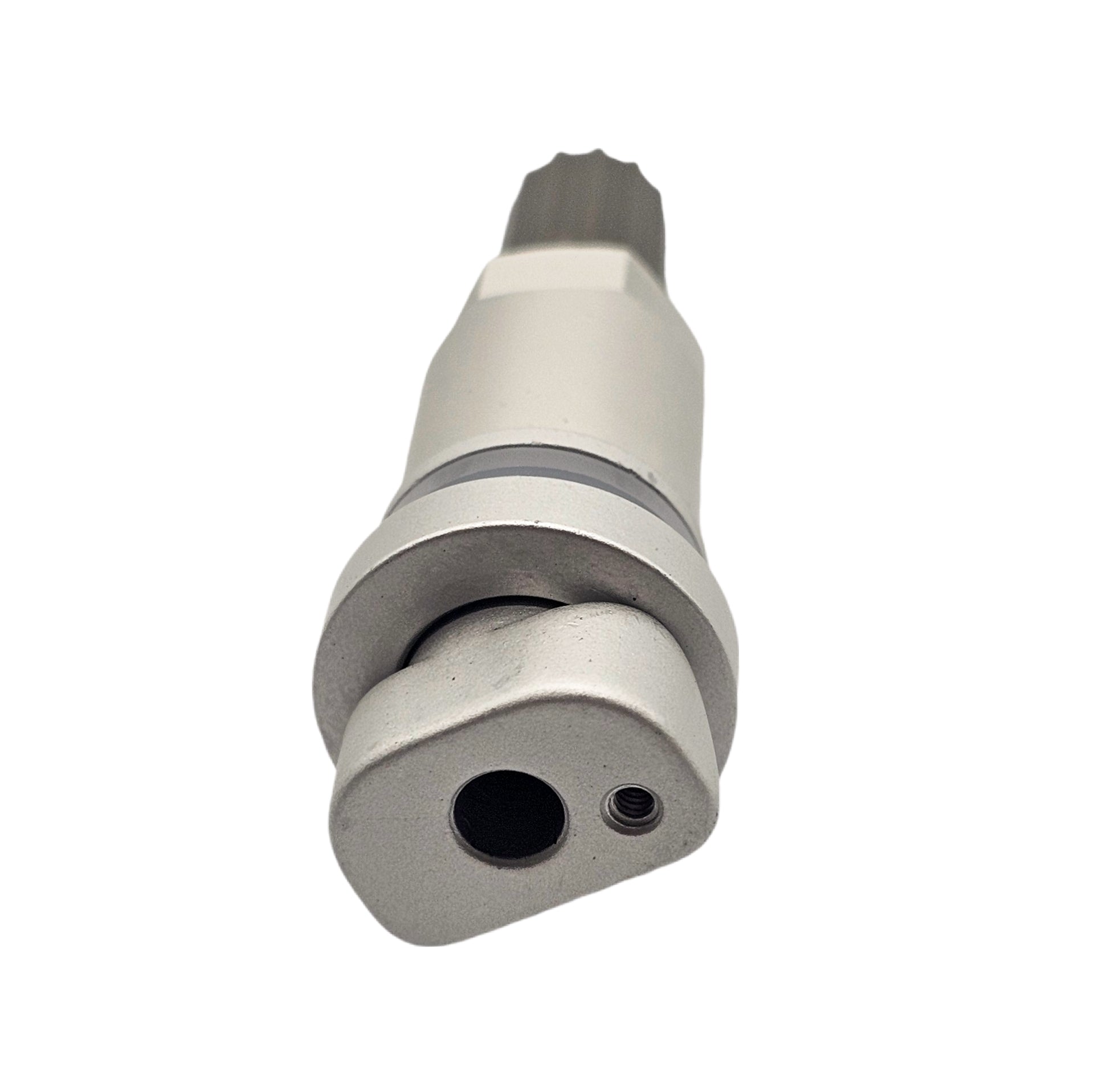 TPMS Valve Stem TPMS01 - Clamp-On Silver Finish Tire Pressure Sensor Stem