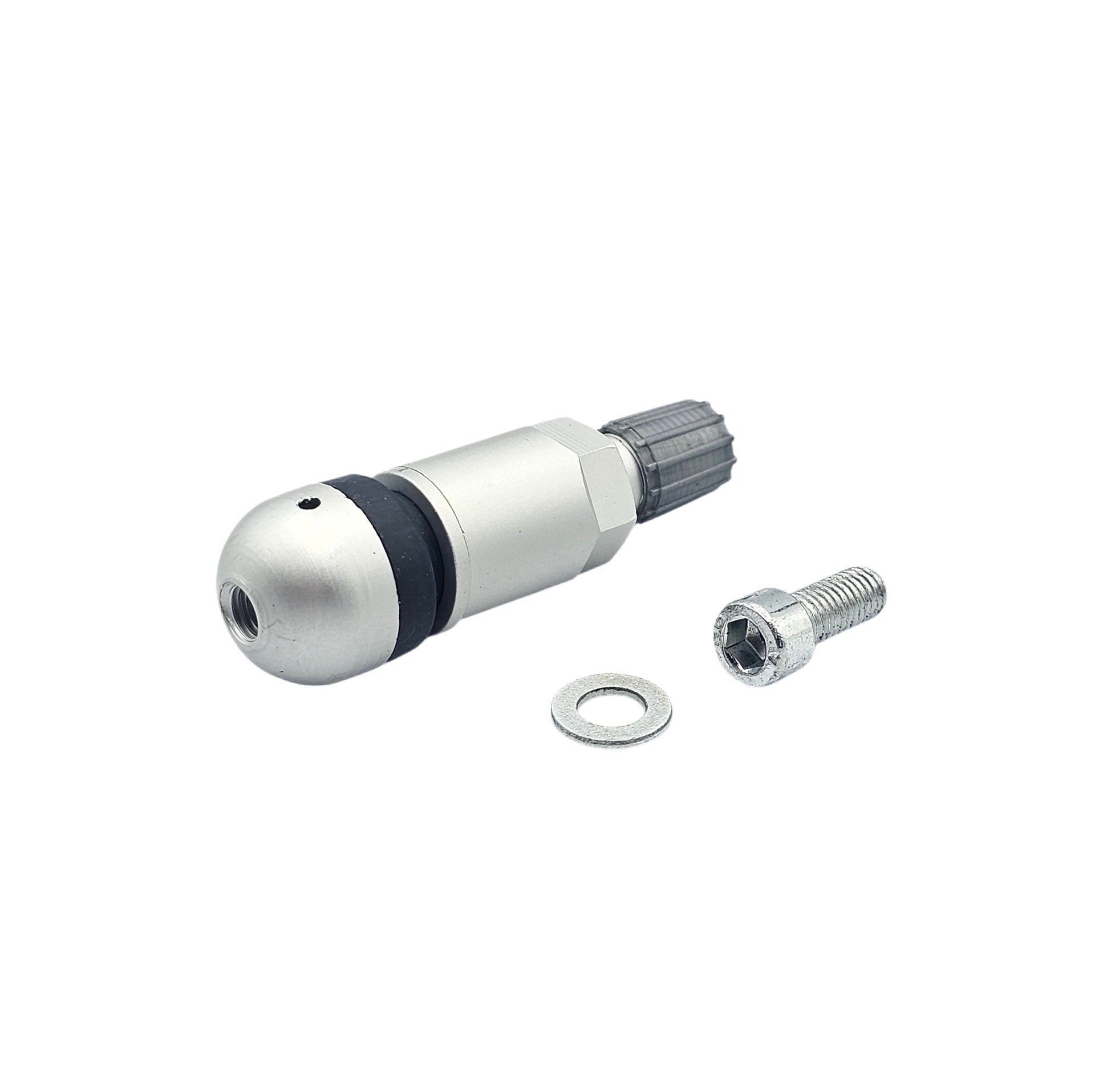 TPMS Valve Stem Kit 20037 - Clamp-In Aluminum Sleeve Chrome Finish