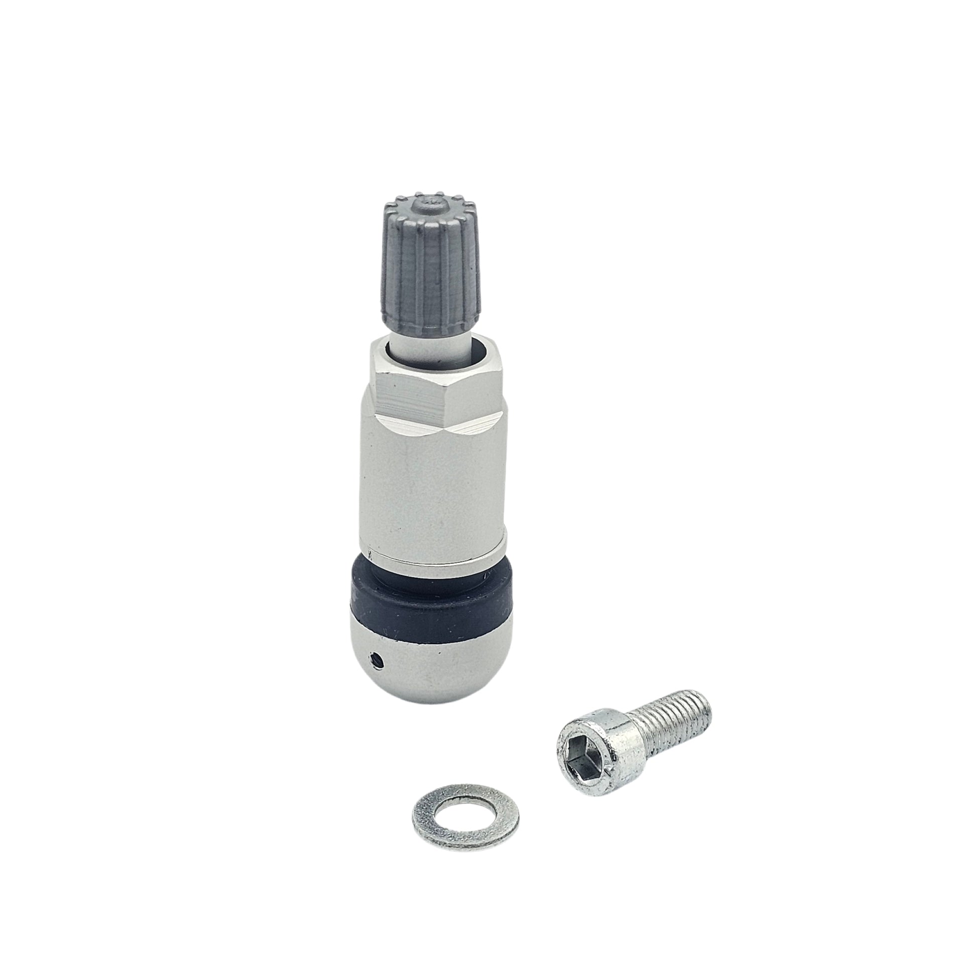 TPMS Valve Stem Kit 20037 - Clamp-In Aluminum Sleeve Chrome Finish