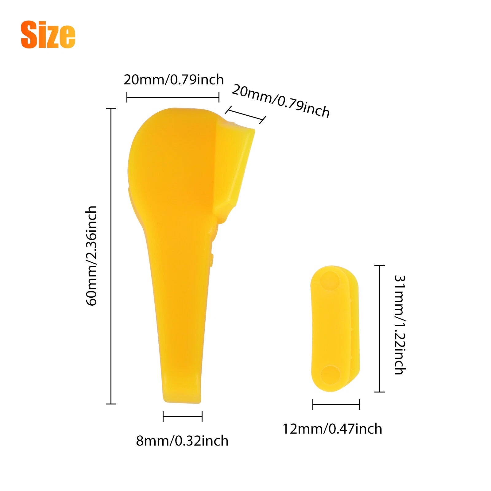 10 PCS Changer Parts Plastic Mount Demount Pad Duck Head Insert Rim Protector