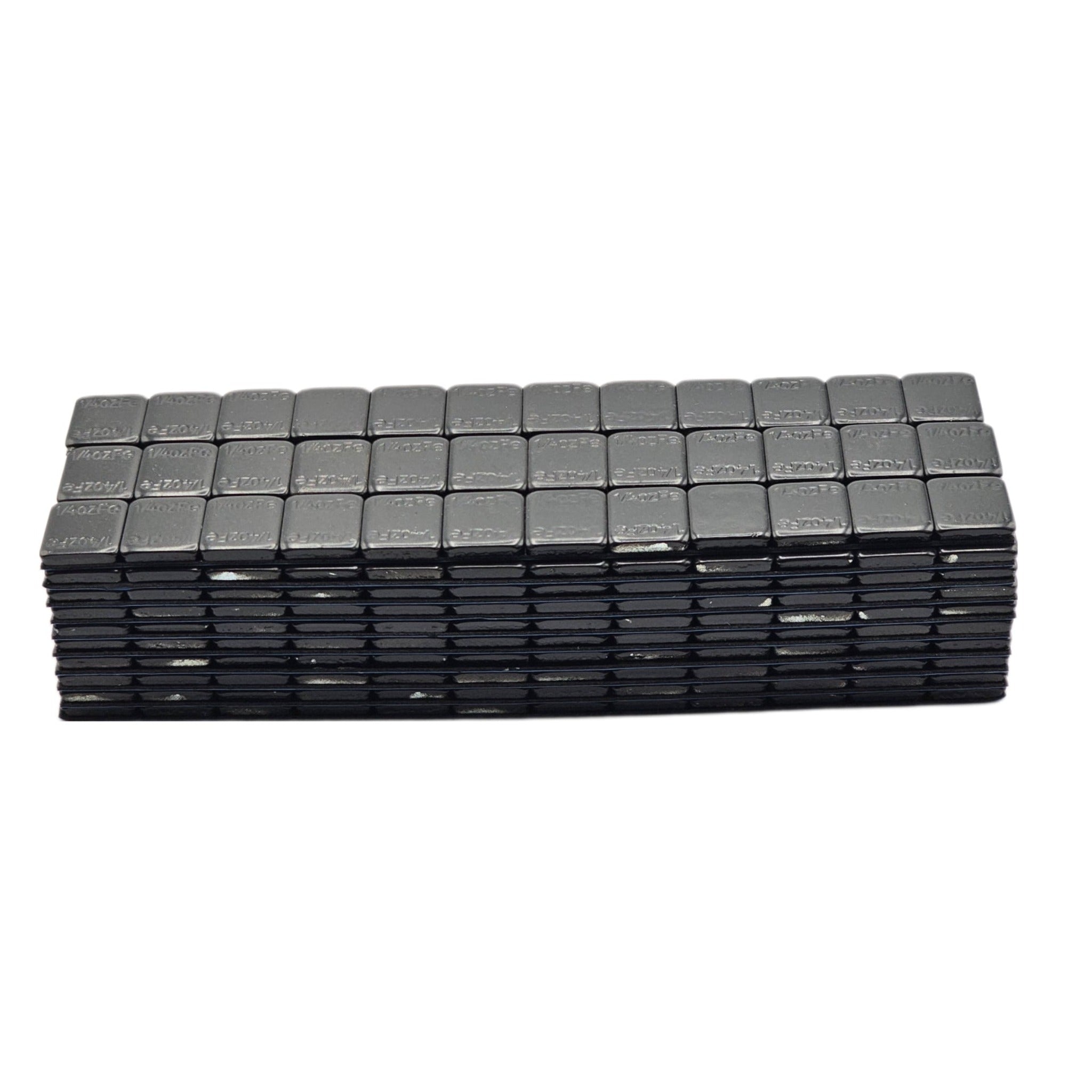 C-HORSE Stick-On Wheel Weights Black Coated 0.25 oz Blue Tape – 12 Box Deal (4320 PCS)