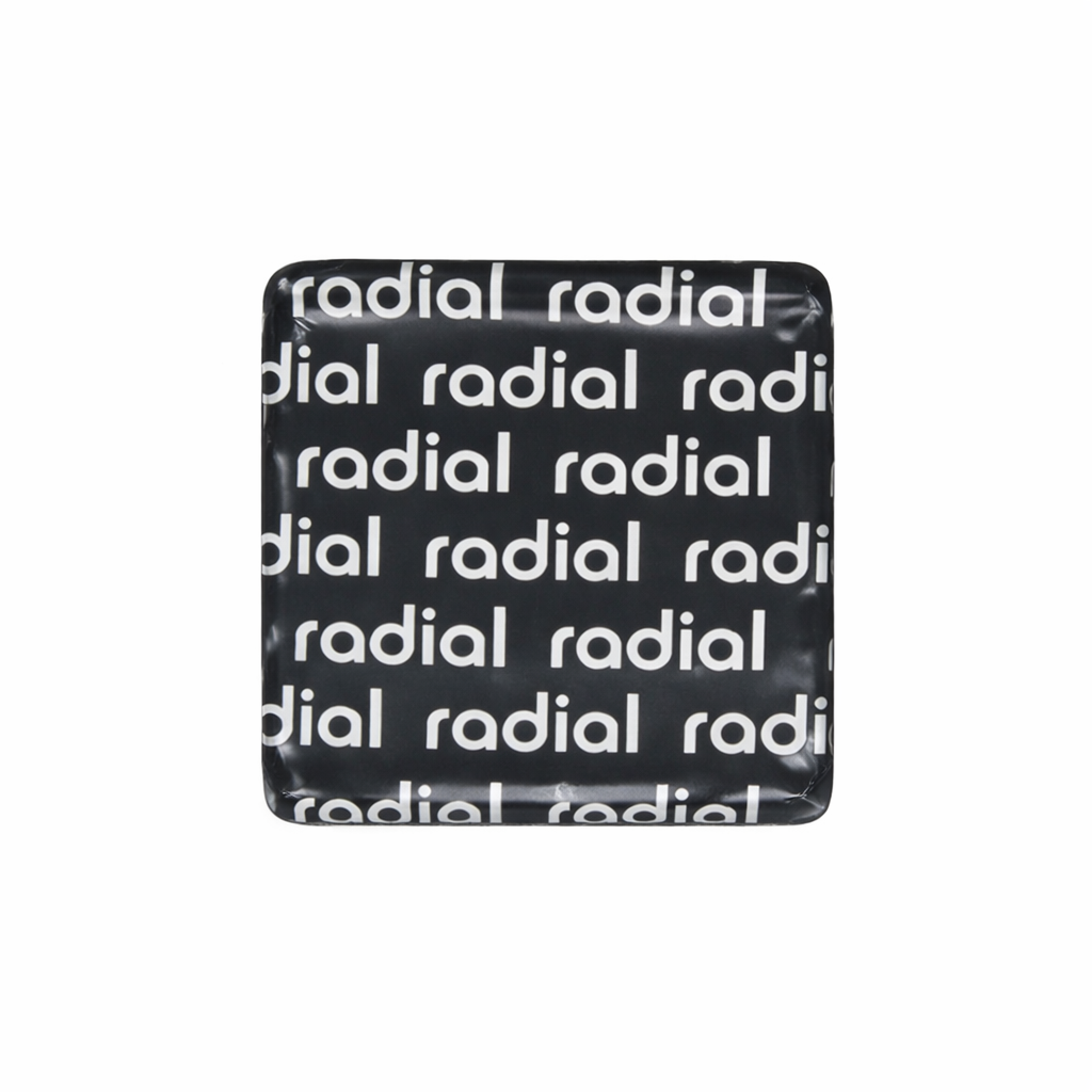 Medium Square Radial Tire Repair Patch 54mm (2-1/8") for Passenger & Light Truck Tires (100-Pack)