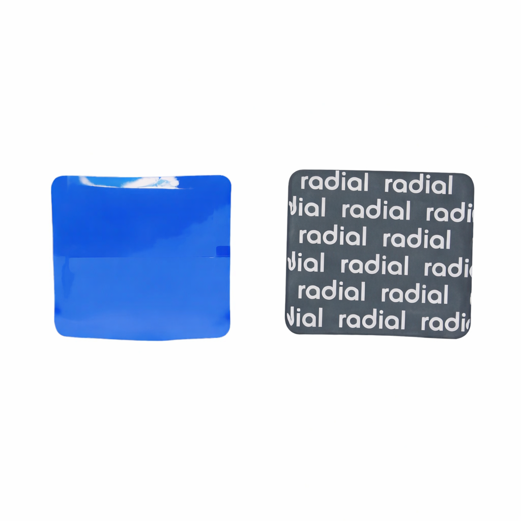 Medium Square Radial Tire Repair Patch 54mm (2-1/8") for Passenger & Light Truck Tires (100-Pack)