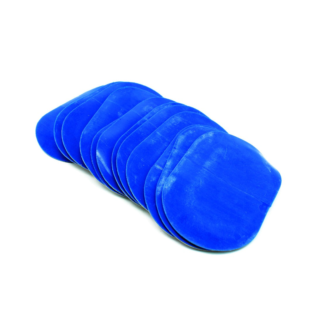Radial Tire Repair Patch - Oval 35mm x 60.5mm (1-3/8" x 2-3/8") for Passenger & Light Truck Tires (25-Pack)