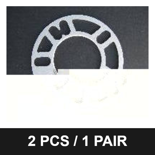 WS-100 3mm Universal Wheel Spacer - 4 & 5 Lug Multi-Fit, 78mm ID, 151mm OD