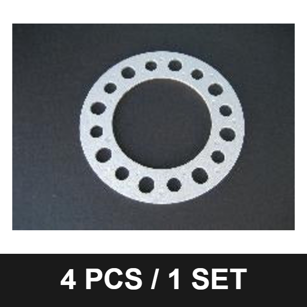 WS-104 6mm Wheel Spacer - 8 Lug on 165.1mm & 170mm, 127mm ID, 208mm OD