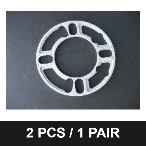 WS-109 5mm Universal Wheel Spacer - 4 & 5 Lug Multi-Fit, 78mm ID, 143mm OD