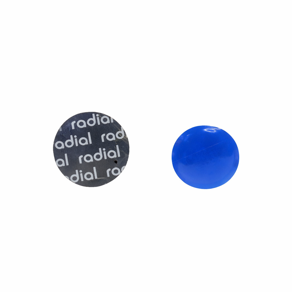 Small Radial Tire Repair Patch - Round 41mm (1-5/8") for Passenger & Light Truck Tires (100-Pack)