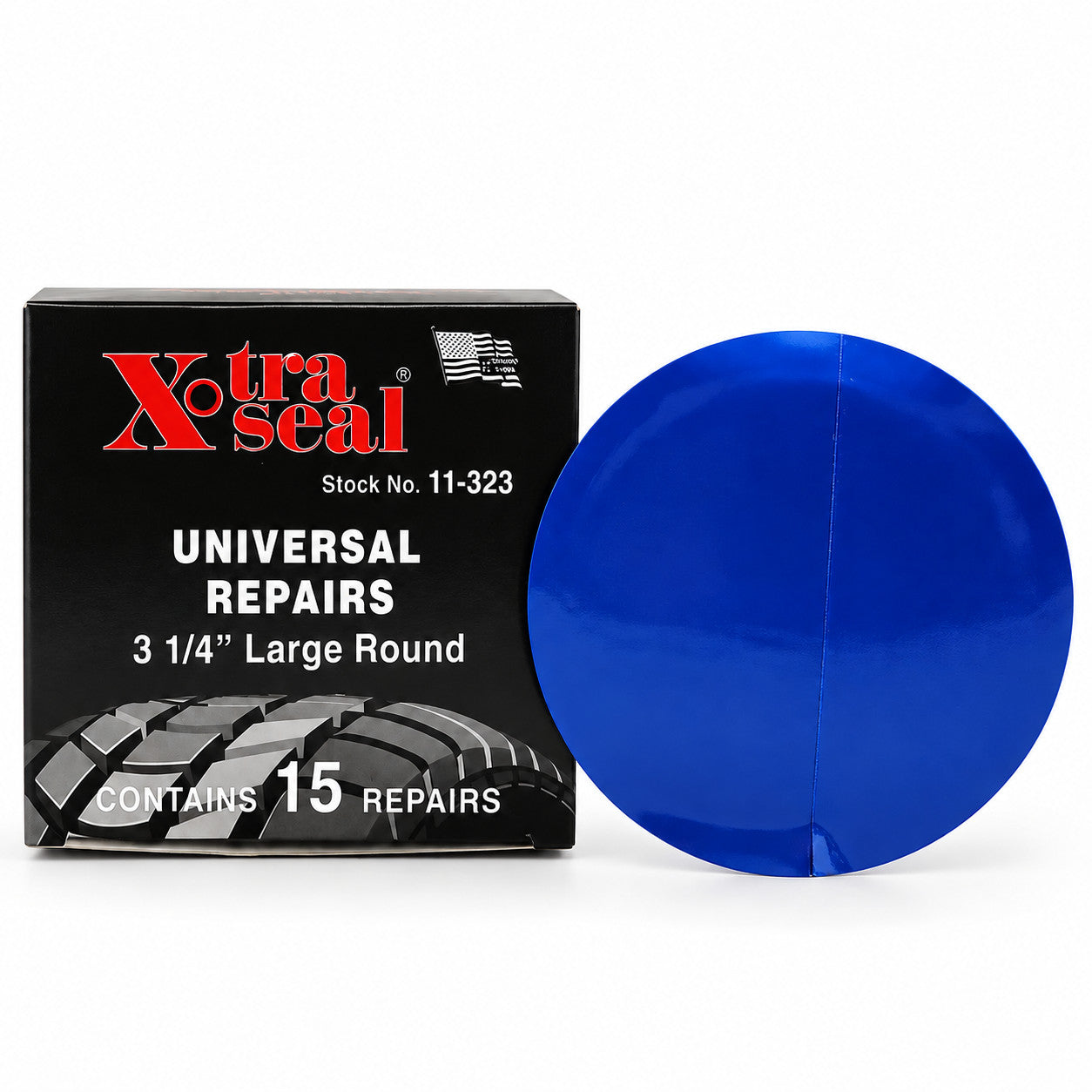 Xtra Seal 11-323 Large Round Radial Tire Repair Patch 3-1/4" 82 mm (15-Pack)
