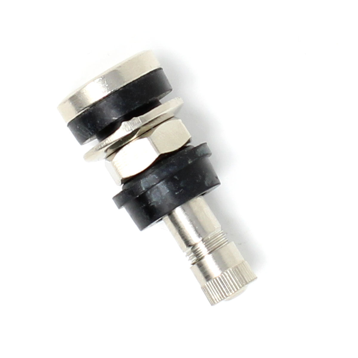 TR416 Metal Clamp-In Valve Stem - 1.25" for 0.453" or 0.625" Rim Holes