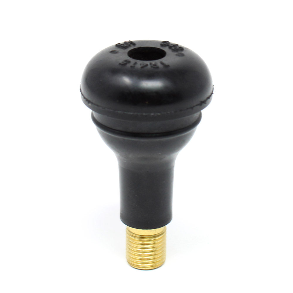 TR415 Snap-In Rubber Valve Stem - Short & Wide for 0.625" Valve Holes