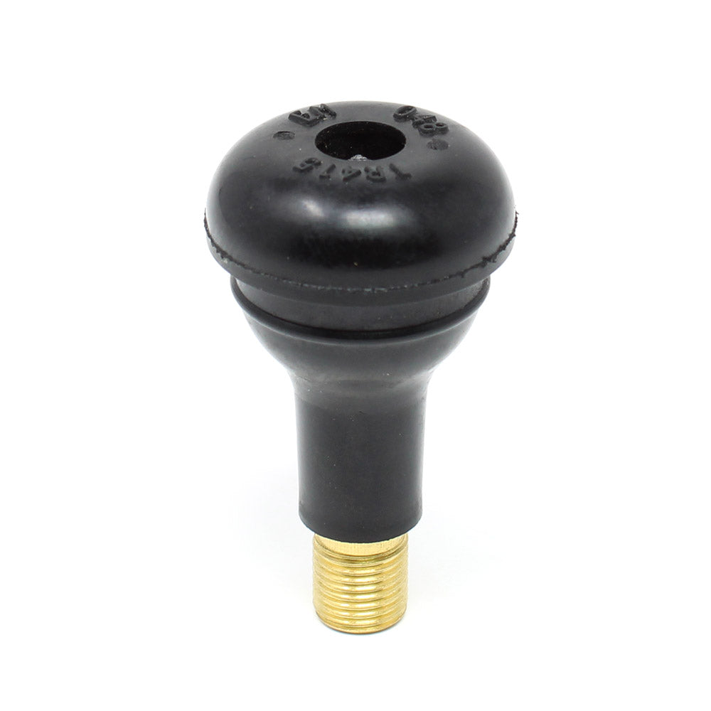 TR415 Snap-In Rubber Valve Stem - Short & Wide for 0.625" Valve Holes