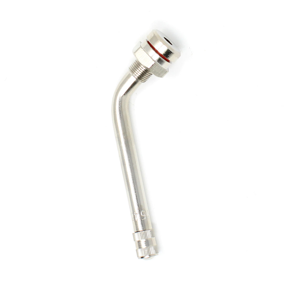TR545D Clamp-In Valve Stem - 60° Bend for 9.7mm Valve Holes (Dual Wheel Applications)