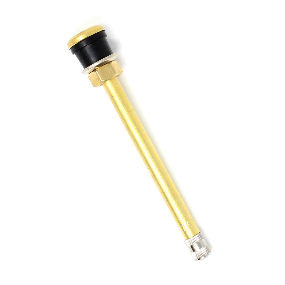 TR572 Clamp-In Valve Stem - Brass Tubeless for Heavy-Duty Commercial Vehicles (Trucks, Buses, RVs)