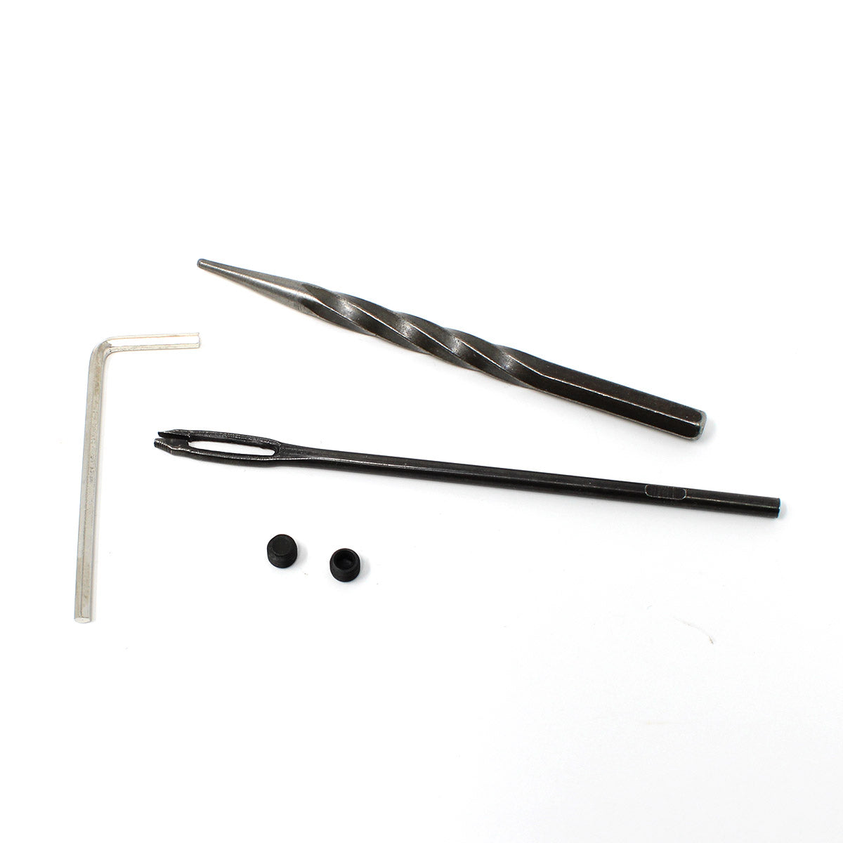 Replacement Split-Eye Insertion Needle & Spiral Reamer Set - Tire Plug Repair Tool Kit