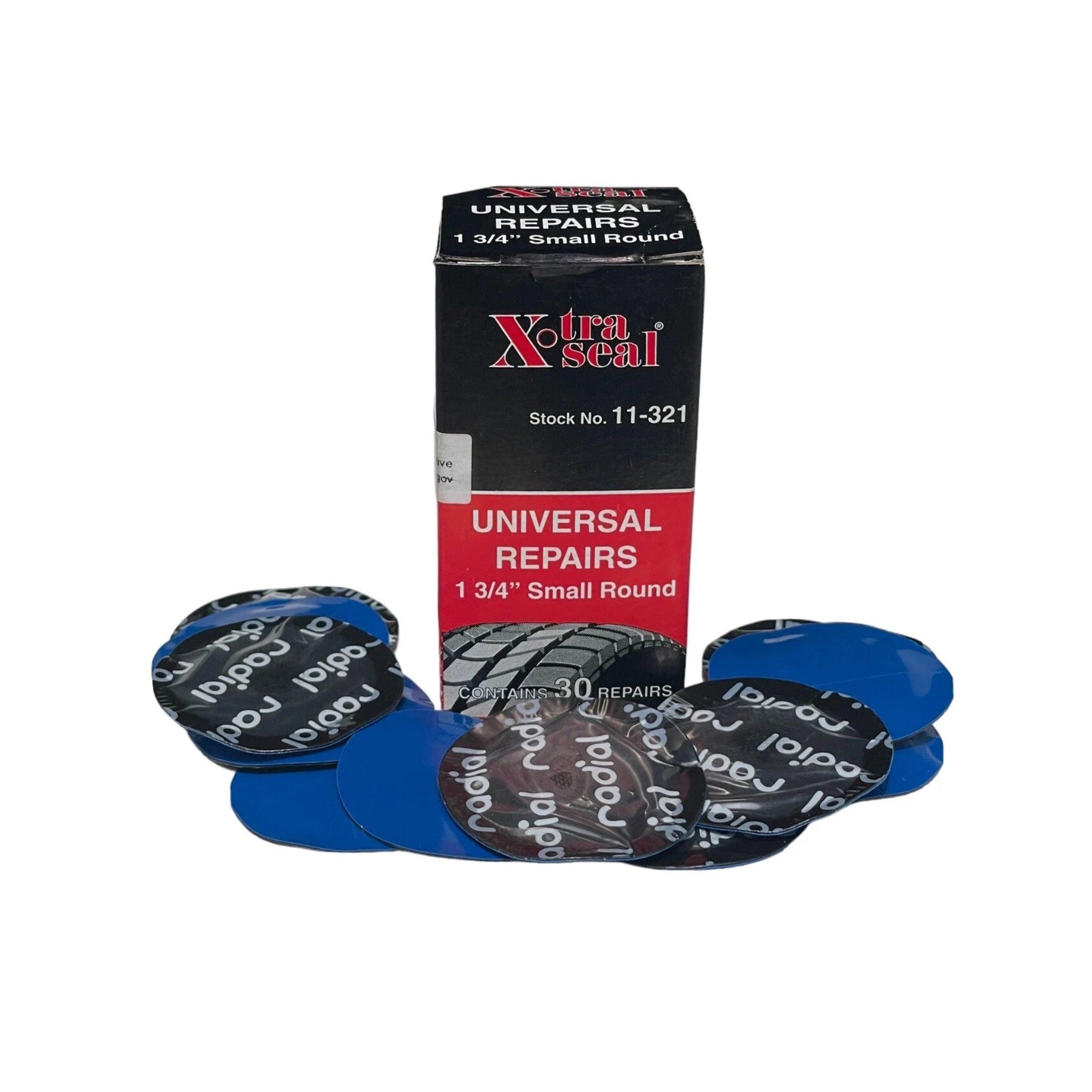 Xtra Seal 11-321 Small Round Radial Tire Repair Patch 1-3/4" (30-Pack)