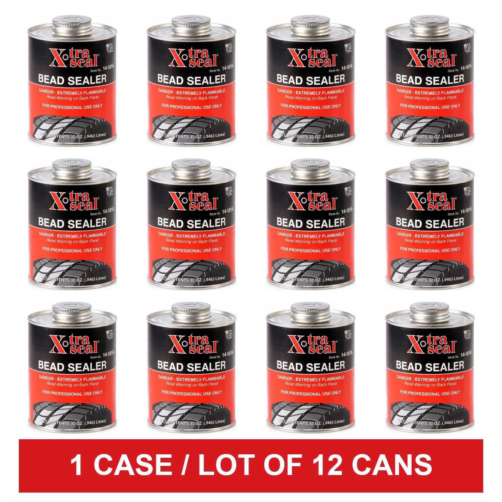 Xtra Seal 14-101A Heavy Duty Bead Sealer, Flammable (32 oz. Quart)